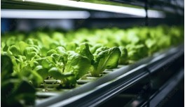 野菜工場で水耕栽培